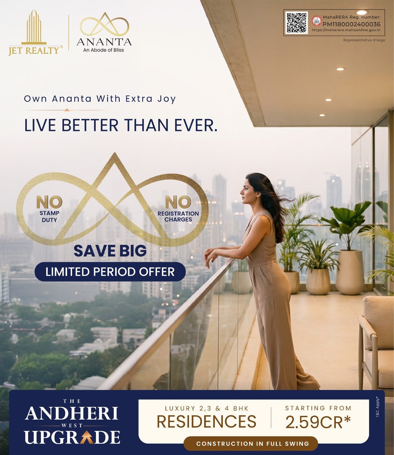 Jet Realty Ananta Andheri Slide 1